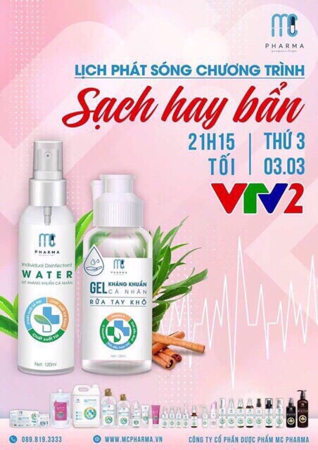 [SẴN HÀNG] NƯỚC RỬA TAY KHÔ - XỊT KHÁNG KHUẨN | BigBuy360 - bigbuy360.vn