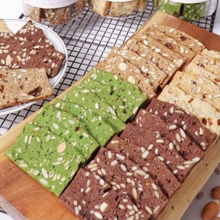 Bánh biscotti cao cấp siêu hạt tốt cho sức khoẻ dành cho người ăn kiêng - ảnh sản phẩm 6