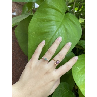 [Ảnh thật tự chụp] Nhẫn Bạc T.Anh tóc xanh