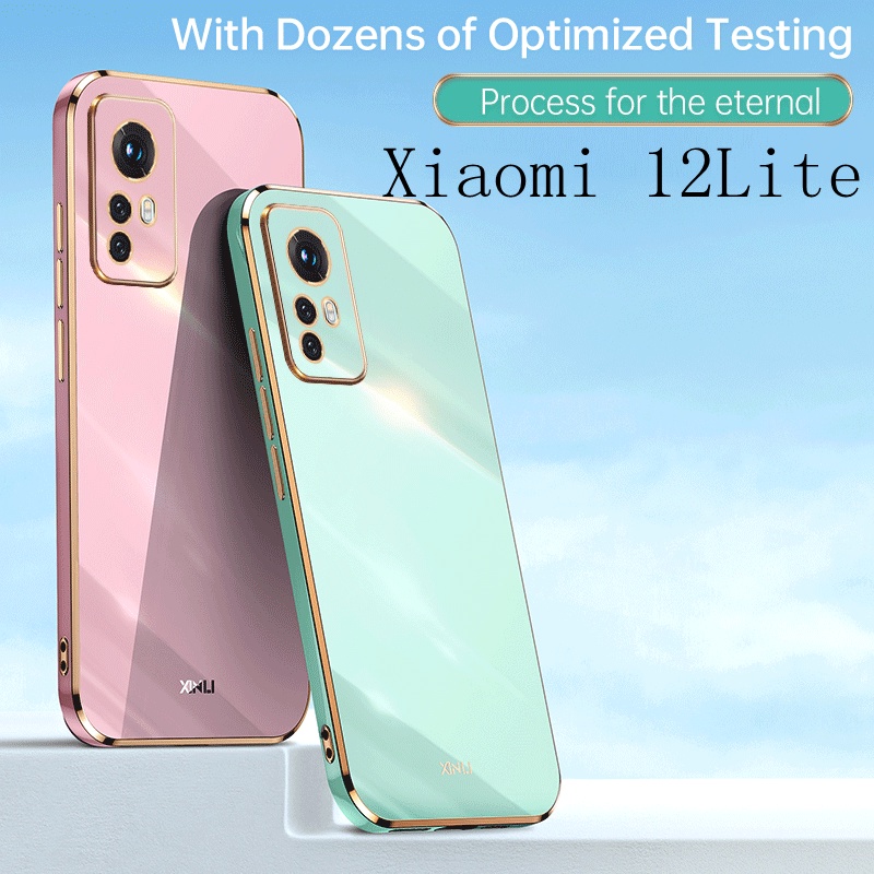 Ốp Điện Thoại Mềm Mạ Điện Cho Xiaomi 11 Lite 5G NE Mi 11 12 12X 12 Lite 12Pro Mi 11T Pro