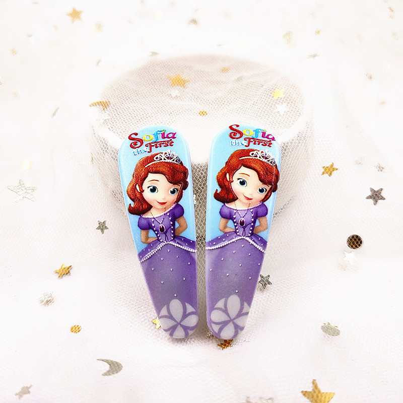 Kẹp tóc bb hình công chúa elsa xinh xắn cho bé gái