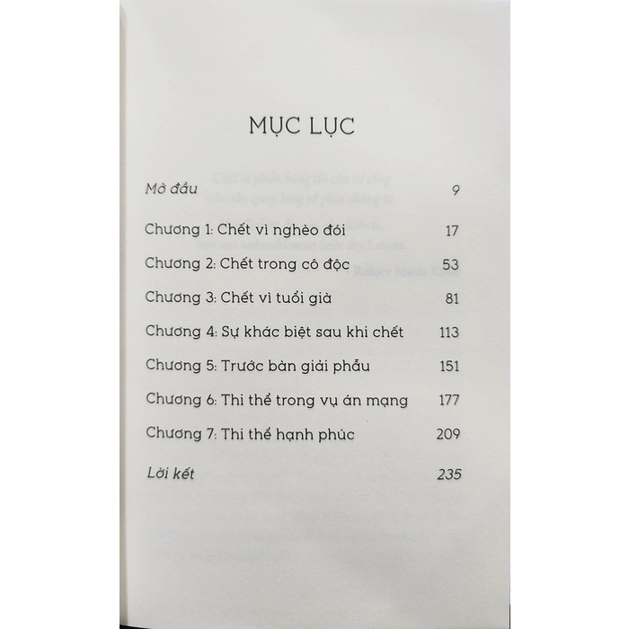 Sách - Sự trung thực của xác chết - Ghi chép của một nhà pháp y