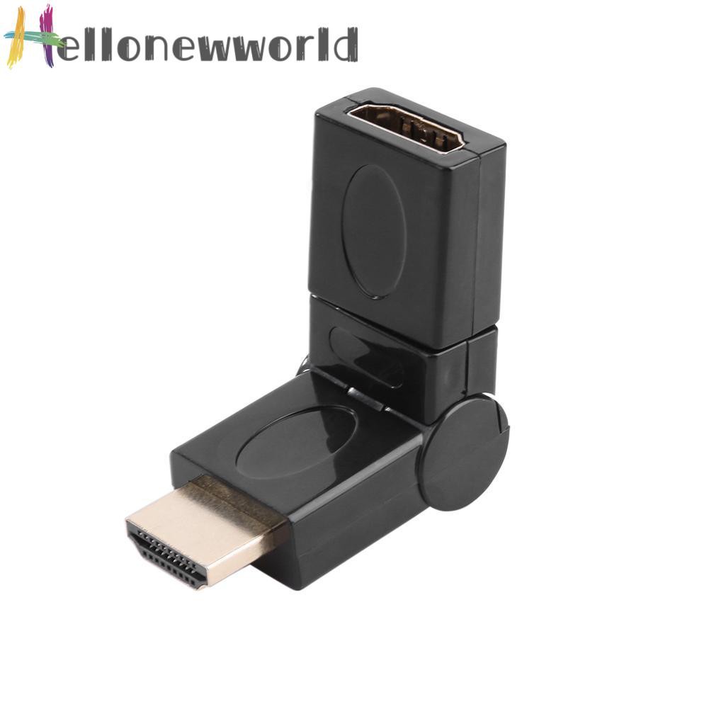 Cáp Chuyển Đổi Hdmi Sang Hdmi-Compatible Cái Xoay 360 Độ 4k 3d