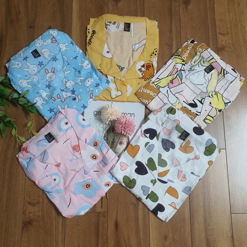 Bộ Tole MẹPijama quần lửng - hàng VNXK F21