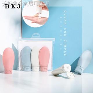 Bộ 3 chai đựng dầu gội / sữa tắm / dầu gội tiện lợi khi đi du lịch