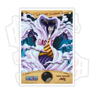 Poster Hình Caesar Clown - One Piece