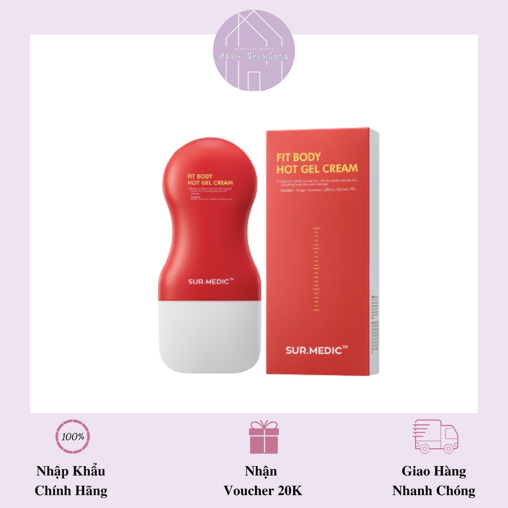 SURMEDIC-Thanh Lăn Massage Tan Mỡ Săn Cơ Định Hình Body- 100ml