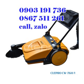 Máy quét rác đẩy tay Clepro CW-760/1 chính hãng giá tốt