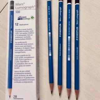 Bút chì 2B Đức cao cấp (1 cây)