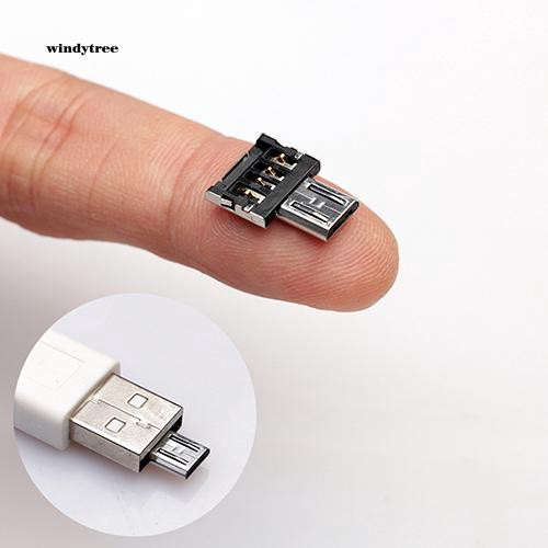 Bộ chuyển đổi kết nối Micro USB sang USB OTG cho điện thoại máy tính bảng