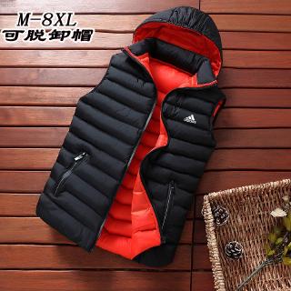 Áo Khoác Phao Adidas Không Tay Có Nón Thời Trang Cho Nam