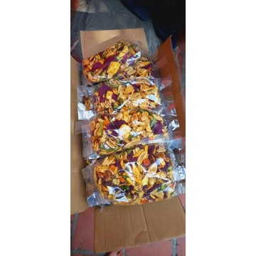 500g Hoa quả sấy thập cẩm, trái cây sấy vỡ