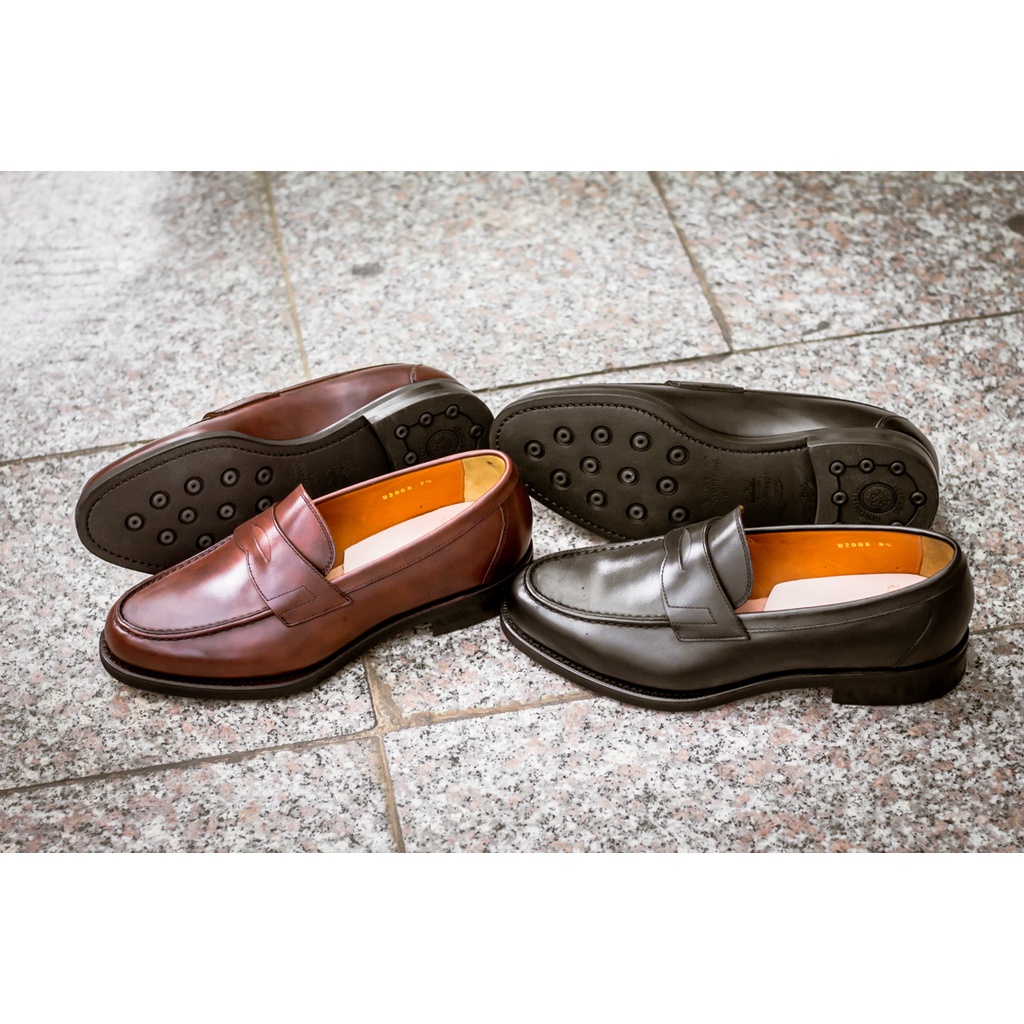 Giày tây nam da bê Loafer thủ công cao cấp U 2008 của thương hiệu Union Imperial