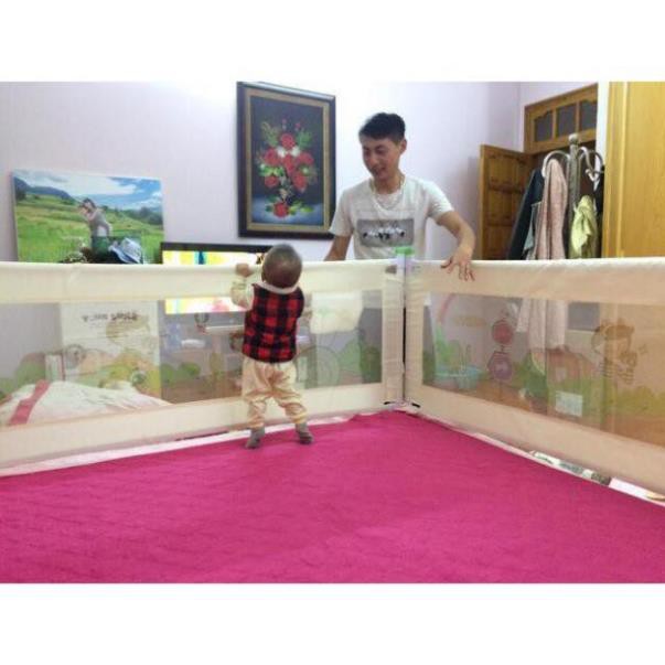 [bán chạy]THANH CHẮN GIƯỜNG BABY CAO CẤP M6 M8 2M 2.2M.