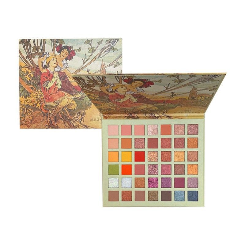 Bảng phấn mắt 42 ô cổ trang Muge leen | BigBuy360 - bigbuy360.vn