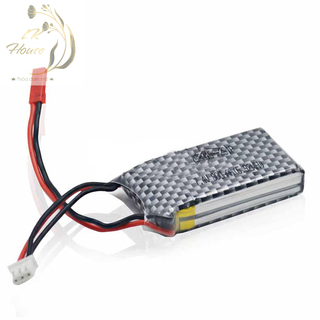 Pin 2s 7.4v 850mah 25c jack jst