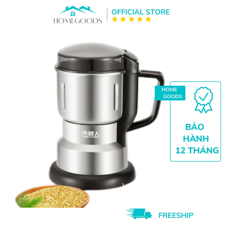 Máy Xay Ngũ Cốc, Xay Gia Vị Inox Mini Hàng Chính Hãng Công Suất Cao 300w