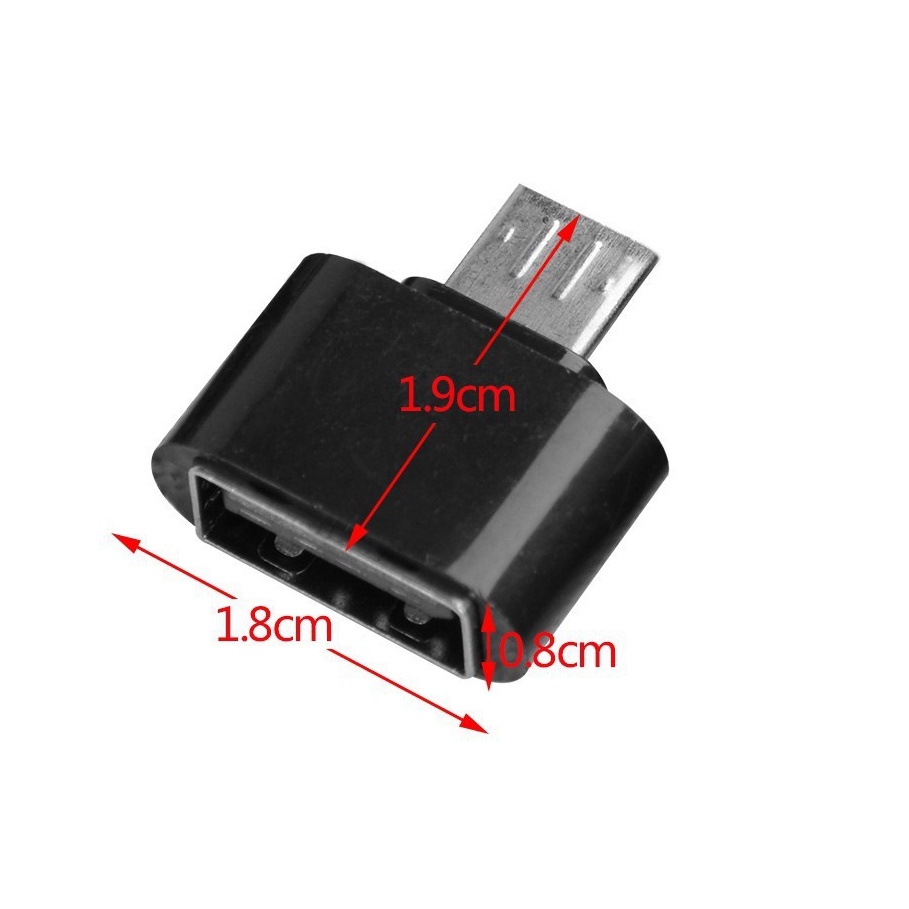 Set 5/10 đầu chuyển đổi từ USB sang Micro USB tiện dụng | BigBuy360 - bigbuy360.vn