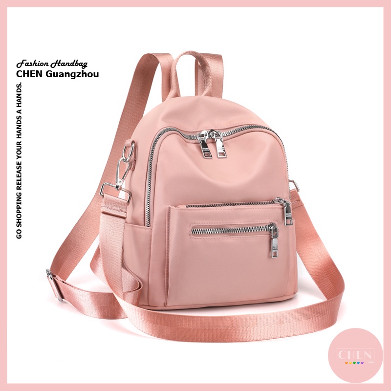 Balo nữ mini CHEN balo nữ thời trang đi học đi chơi chất oxford chống nước vải mềm cao cấp BL33