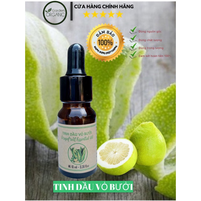 Tinh dầu vỏ bưởi nguyên chất 100% 10ml | Bột Natural