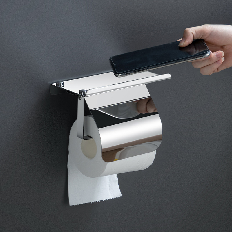Giá Treo Cuộn Giấy Vệ Sinh Trong Nhà Jp6 Bằng Thép Không Gỉ