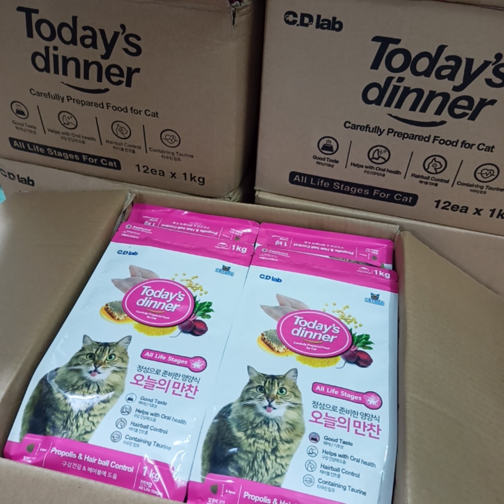 Hạt cho mèo Today's dinner 🌿 Giao Hoả tốc tại Hà Nội💥