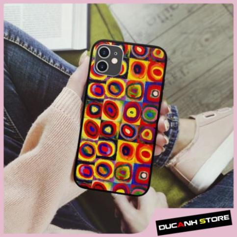 Ốp lưng iphone SAMSUNG hình Kandinsky Vòng Tròn Đầy Màu Sắc chính hãng  cho các dòng iPhone PAP20211056