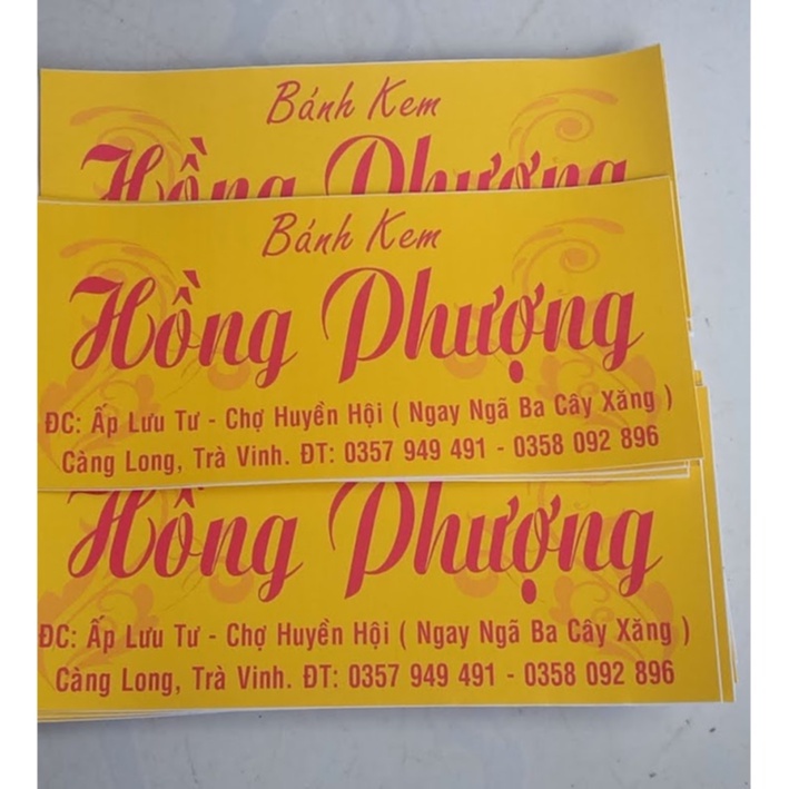 giấy dán có lớp keo bóc dán 10 cái ( kích thước 19 x 7 cm )