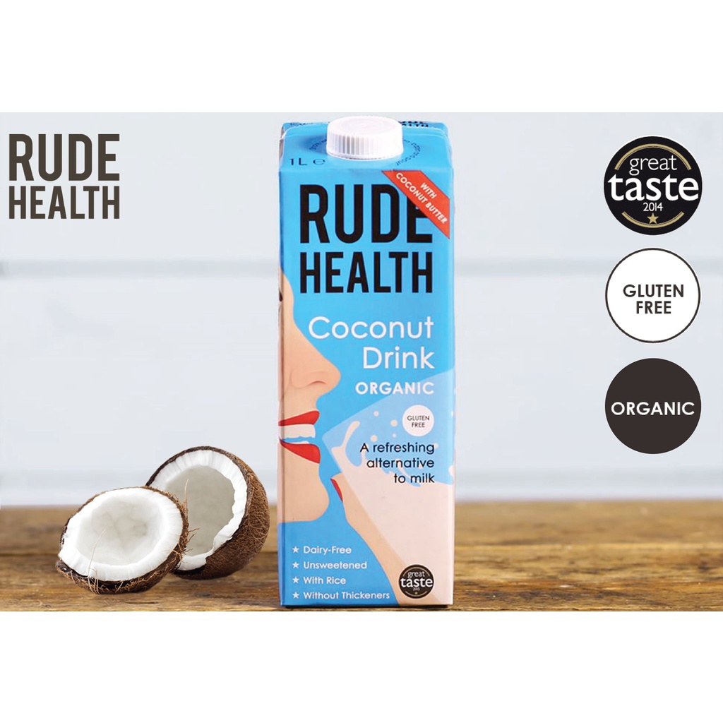 Sữa Dừa Hữu Cơ Rude Health - Organic Coconut Drink - 1L