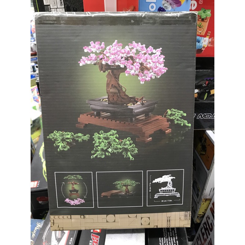 Đồ Chơi Xếp Hình 10281 19004 Chậu cảnh bonsai