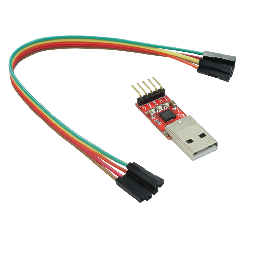 1 Mô Đun Chuyển Đổi Từ Usb 2.0 Sang Ttl Uart 5-pin + Dây Cáp 5pin