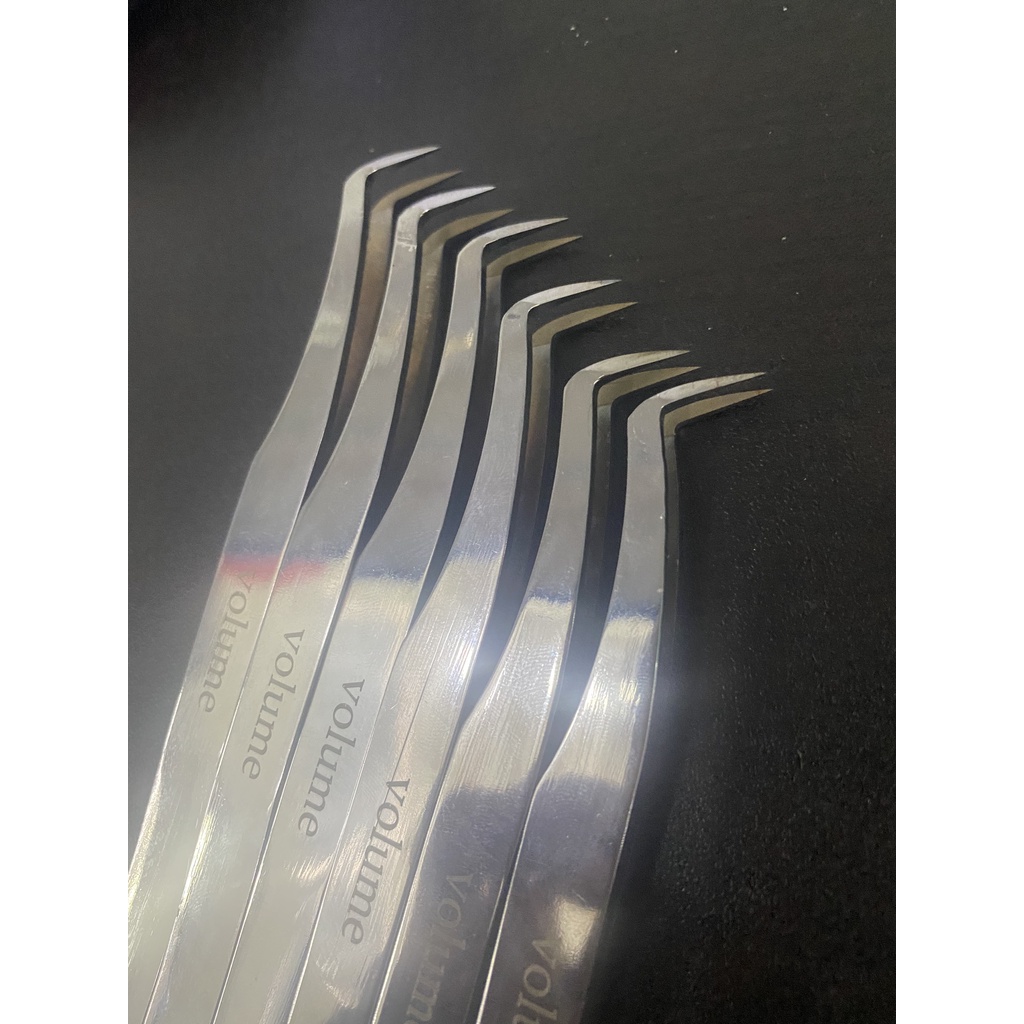 Nhíp nối mi volume mega bạc - gắp mi  _dụng cụ nối mi_Mr Tuấn