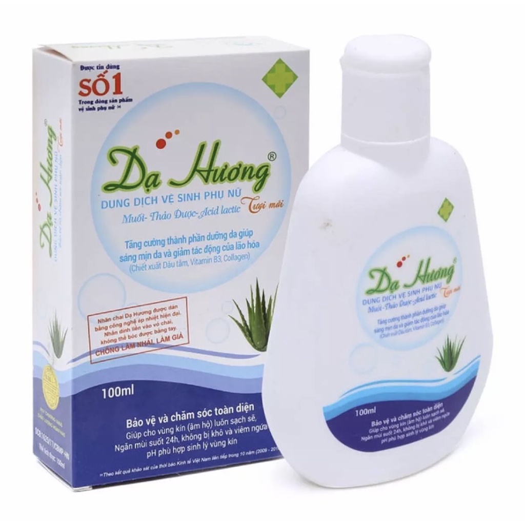 Dung dịch vệ sinh phụ nữ Dạ Hương 100ml