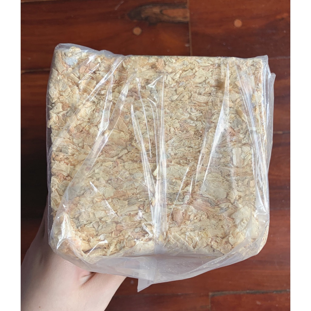 Mùn cưa nén 1kg cho Hamster, Nhím, Bọ ú