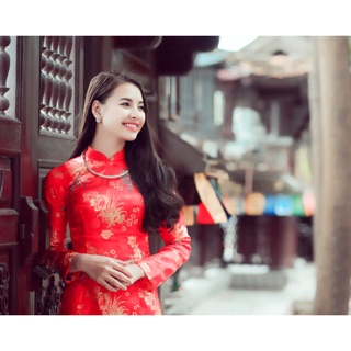 Áo dài truyền thống kèm quần