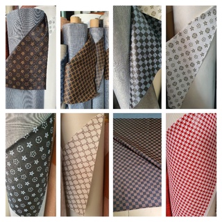 (Khổ 1m4 x 1m) 90 mẫu Simili da hoạ tiết LV, GC, NY, DO, gấu hoạt hình nhiều mẫu may túi ví balo, bọc loa, yên xe,...