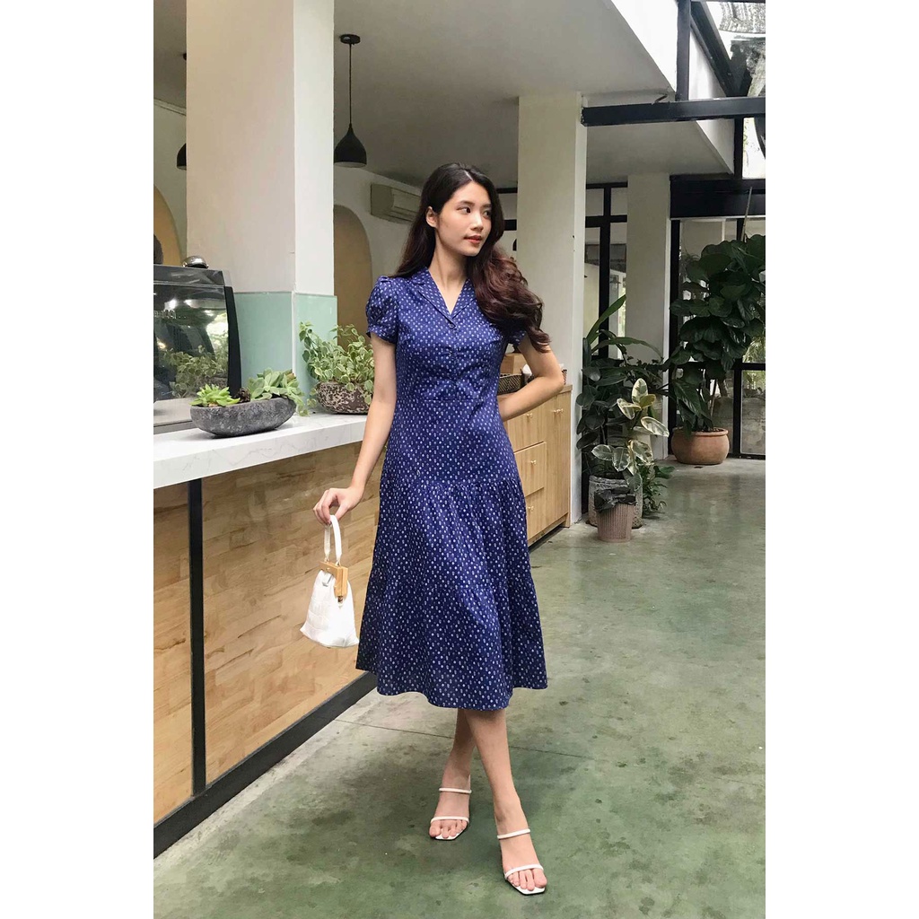 Đầm Xòe Tay Phồng L63L22H022