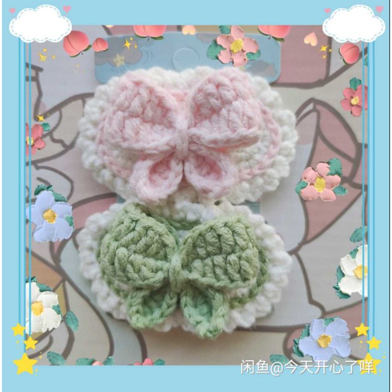 Kẹp tóc nơ đủ màu 🎀