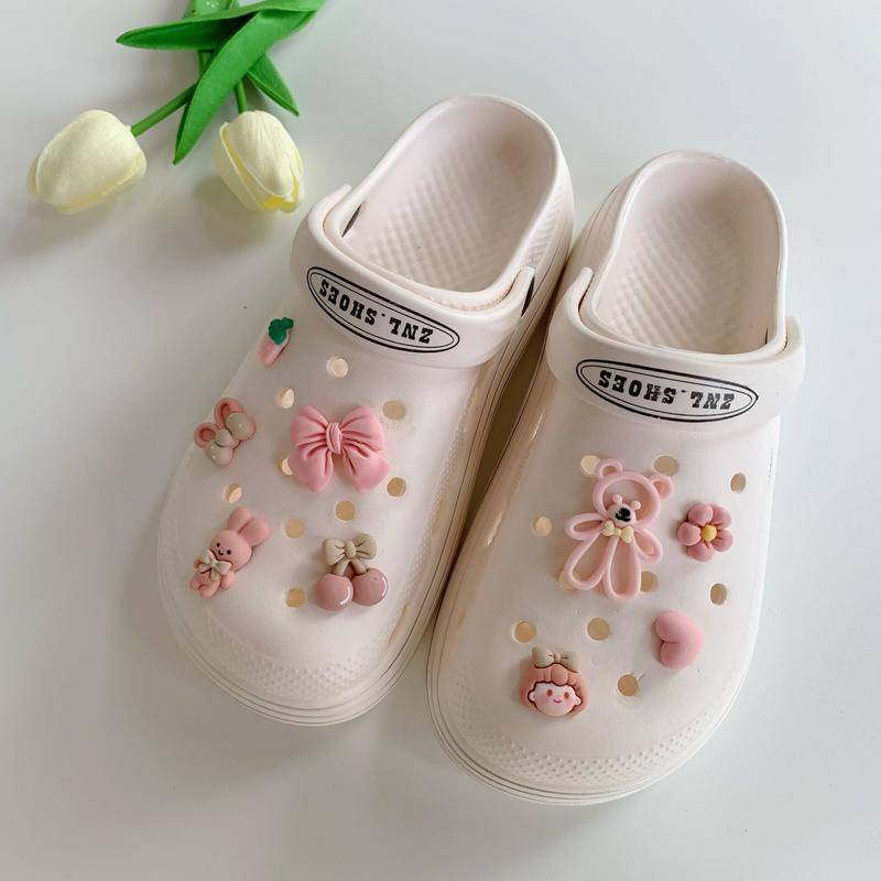 sticker dép crocsPhụ Kiện Dễ Thương Dùng Để Trang Trí Giày DIY