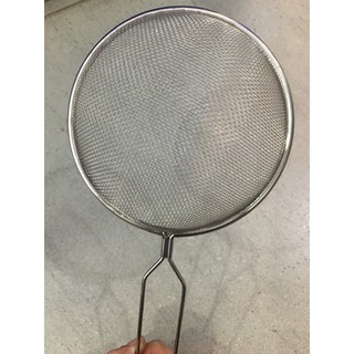 Ray lọc inox mỏng, rây lọc thức ăn, dung cụ lưới lọc cháo, lọc mẻ thưa đa năng - MTA_mart