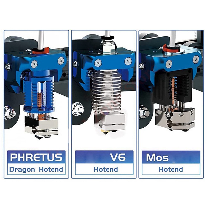 Gá nhôm gắn E3D V6, Phaetus, Mosquito tương thích máy in 3D CR-10 CR10S ENDER-3 ENDER-3 PRO