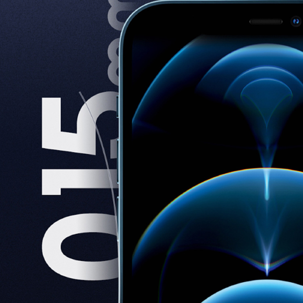 Miếng Dán Bảo Vệ Màn Hình Điện Thoại Trong Suốt Cho iPhone 12 Mini / Pro / Max