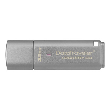 USB Bảo Mật Kingston DataTraveler Locker+ Gen 3 - DTLPG3/32GB - Bảo hành chính hãng 5 năm