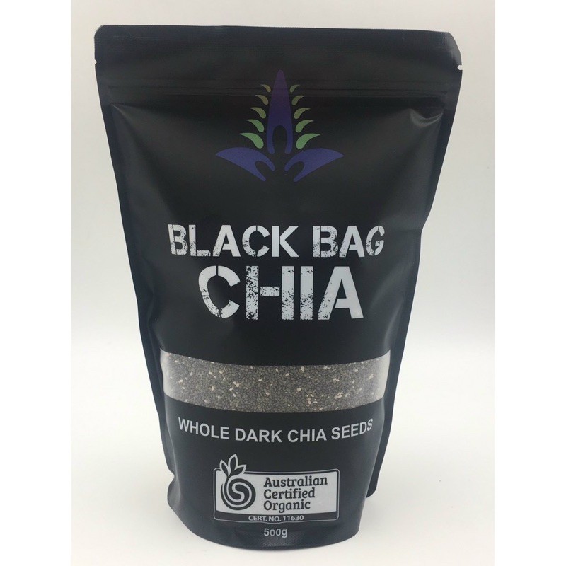 hạt chia black đen mỹ 500g date 2022