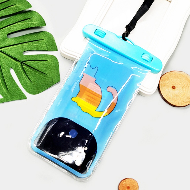 Túi đựng điện thoại chống nước đi mưa, đi biển siêu dễ thương - nhiều màu lựa chọn