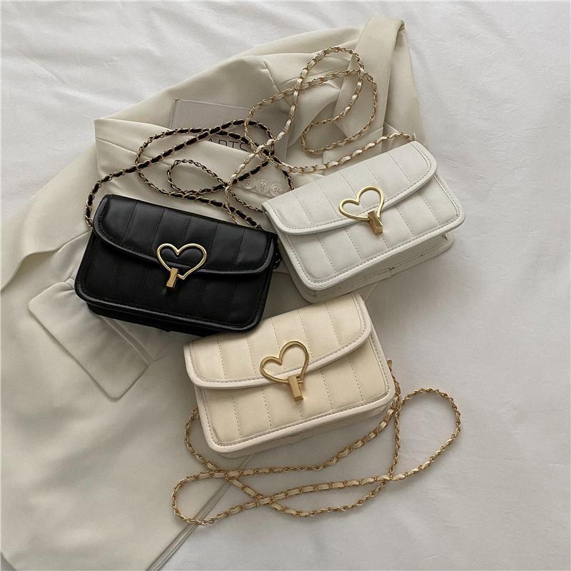 Túi Đeo JASMIN NOIR Chéo Dây Xích In Họa Tiết Thời Trang Cho Nữ