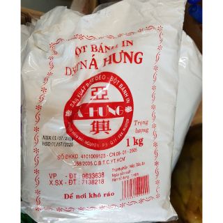 Bột bánh in Á Hưng 1kg -date 2024