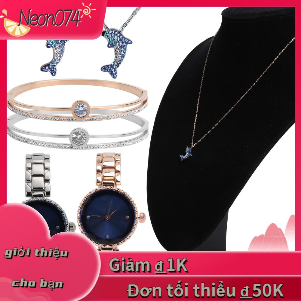 Bộ Trang Sức Gồm Vòng cổ / Vòng Tay / Đồng Hồ Thời Trang Cho Nữ