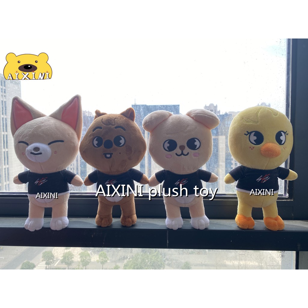 Đồ chơi sang trọng Skzoo 8.2 inch , Skz Plushie Jiniret/Wolf Chan/Leebit/DWAEKKI/Jiniret/HAN Quokka/BbokAri/PpupyM/Foxi.Ny Quà tặng cho trẻ em