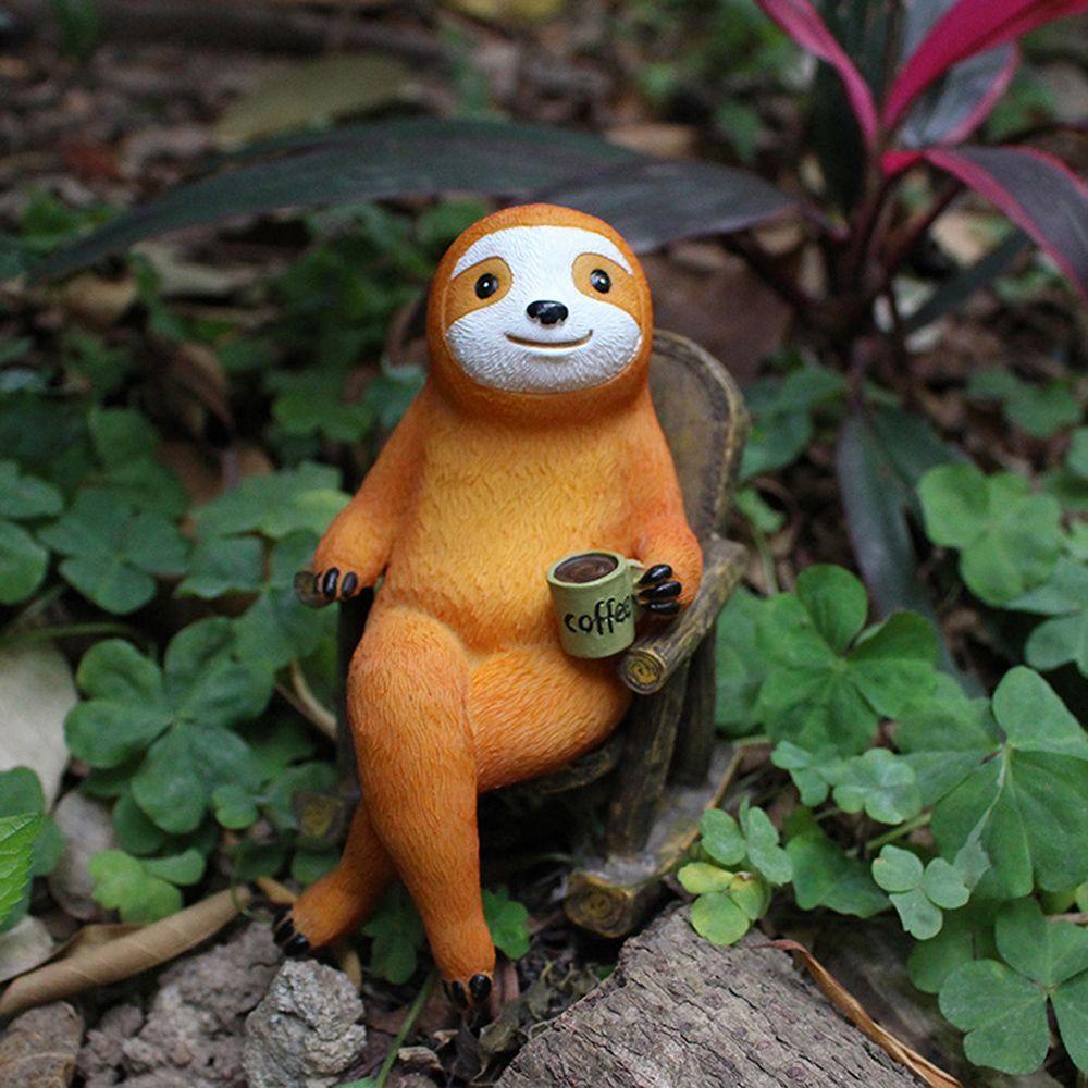 Tượng Lười 24 Con Lười Bằng Resin Sáng Tạo